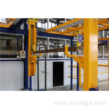 Storage station workpiece store of plating line